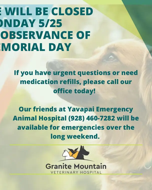 We’re heading into a long weekend. Please call today if you need anything! 🐶🐱